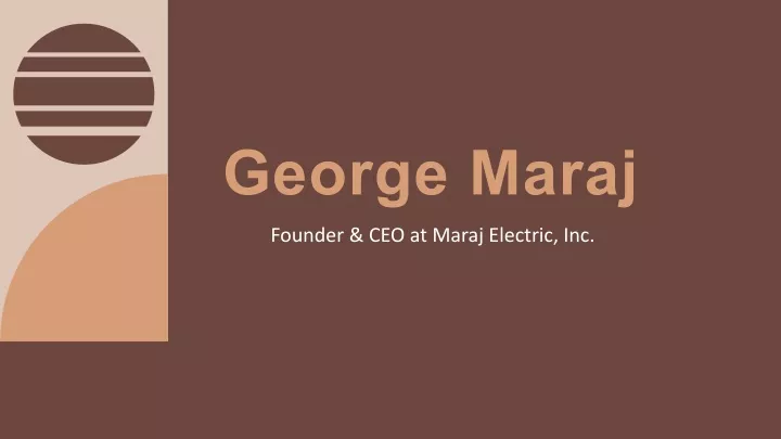 george maraj