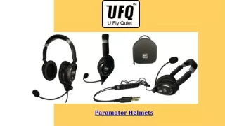 YUENY Paramotor Helmets and Bluetooth Carbon Fiber Helmets for Sale- UFQaviation