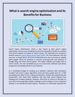 what is search engine optimization
