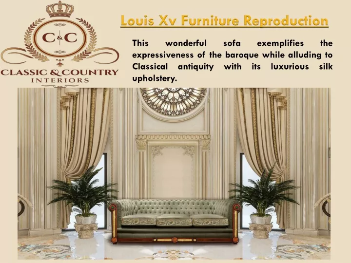 louis xv furniture reproduction