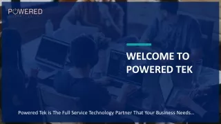 welcome to powered tek