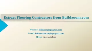 extract flooring contractors from buildzoom com