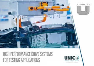 high performance drive systems for testing