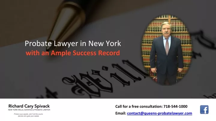 probate lawyer in new york with an ample success record