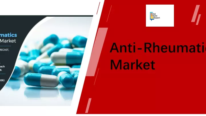 anti rheumatics market