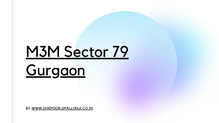 m3m sector 79 gurgaon