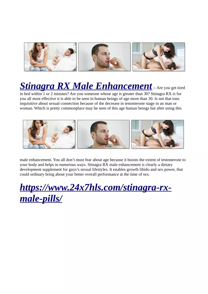 stinagra rx male enhancement are you get tired