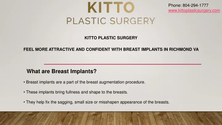 kitto plastic surgery