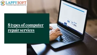 8 types of computer repair services