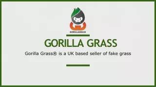 Buy Artificial Grass