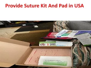 Provide Suture Kit And Pad in USA