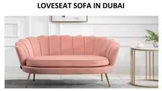 loveseat sofa in dubai