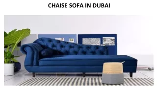 chaise sofa in dubai