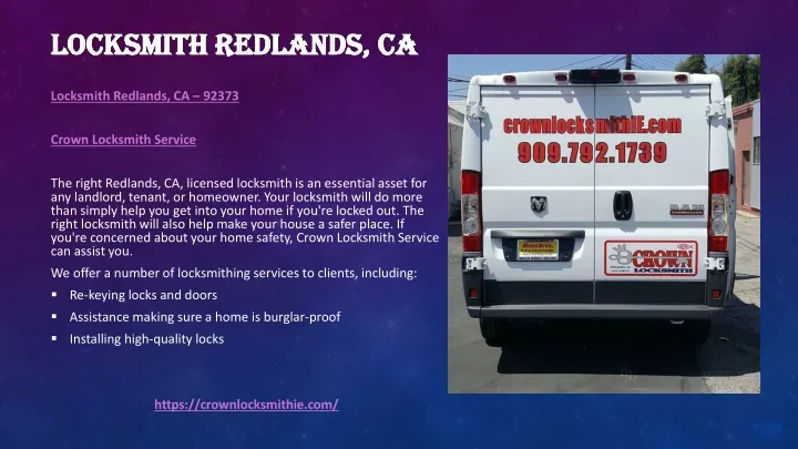 locksmith redlands ca