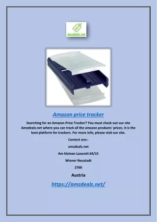 amazon price tracker