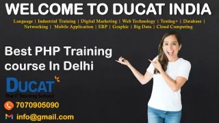 best php training course in delhi
