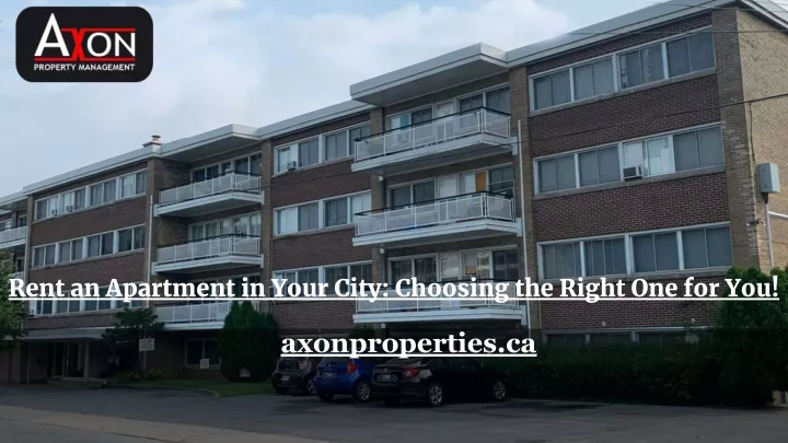 rent an apartment in your city choosing the right