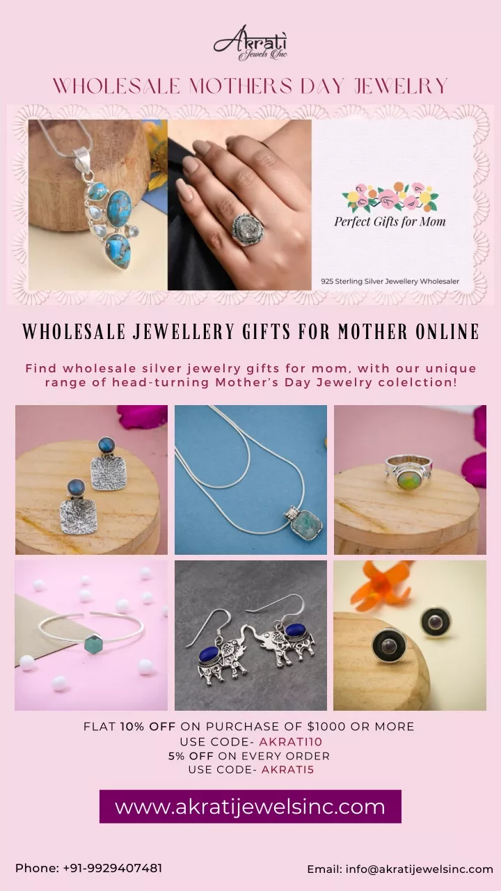 wholesale mothers day jewelry