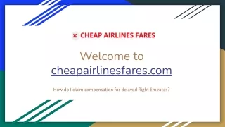 How do I claim compensation for delayed flight Emirates