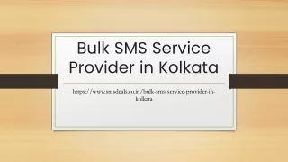 Bulk SMS Service Provider in Kolkata