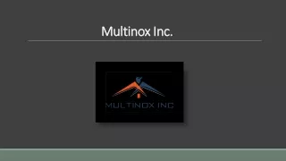 Multinix Inc. Manufacturer and supplier of Pipes,bars, fasterner and Precision C