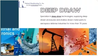 deep draw