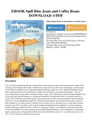 EBOOK #pdf Blue Jeans and Coffee Beans DOWNLOAD @PDF