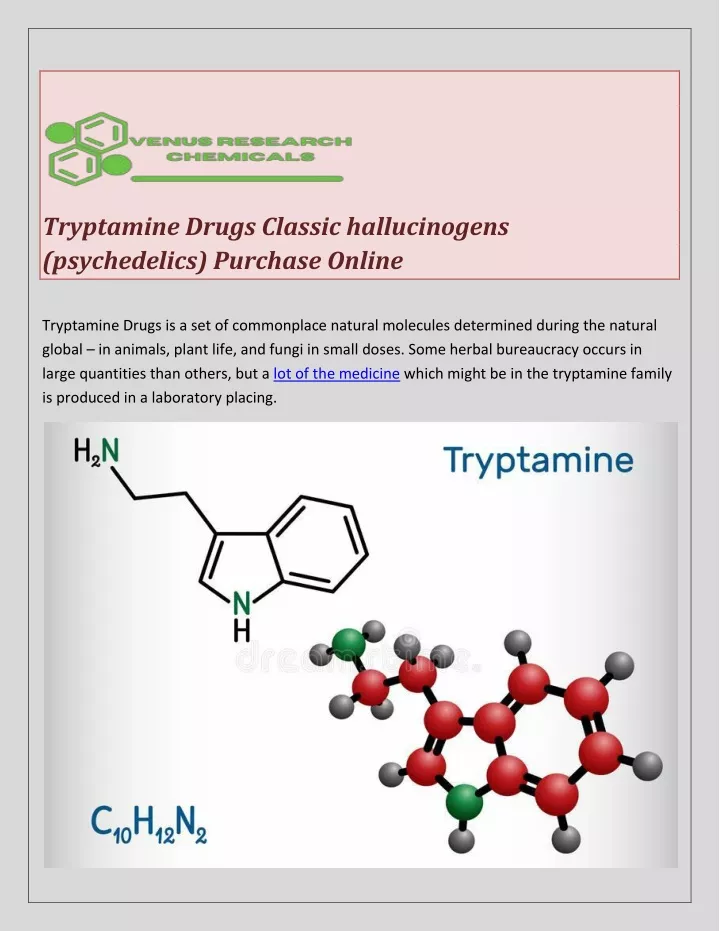 tryptamine drugs classic hallucinogens