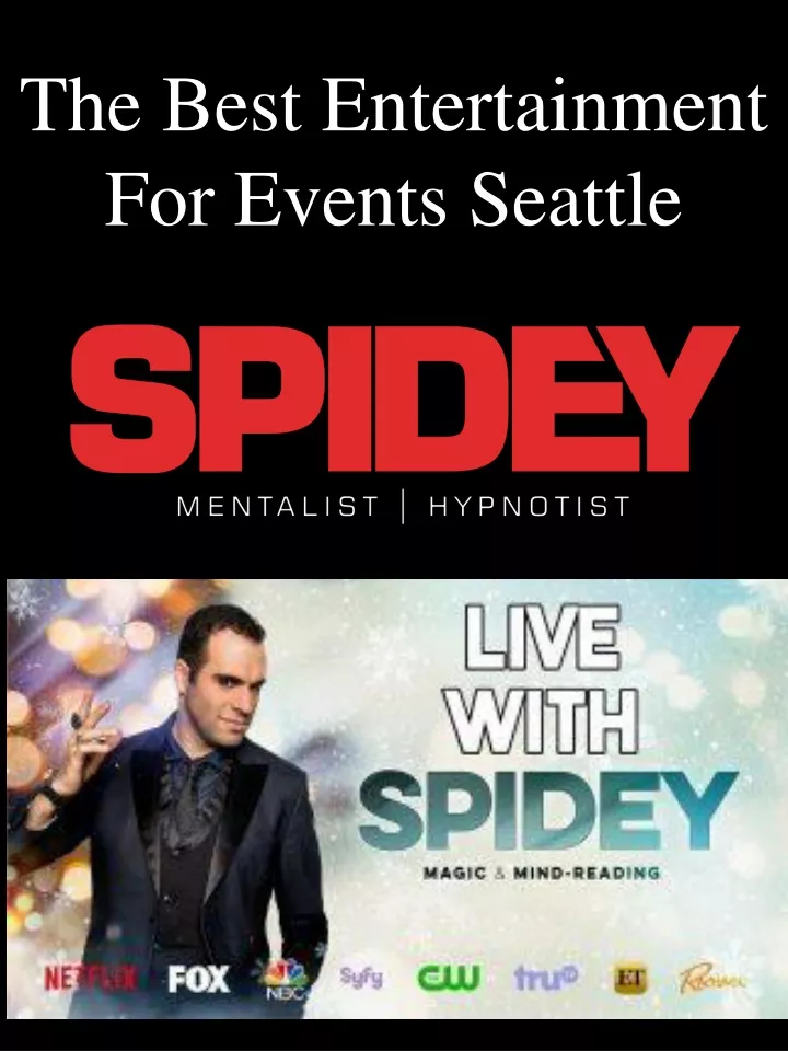 the best entertainment for events seattle