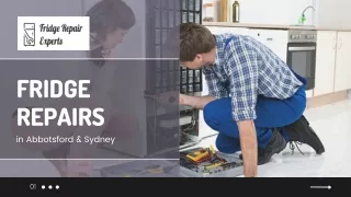 Fridge Repairs in Abbotsford & Sydney