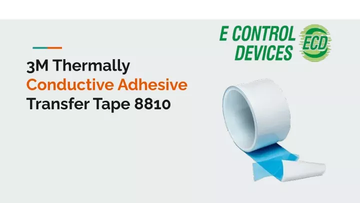3m thermally conductive adhesive transfer tape