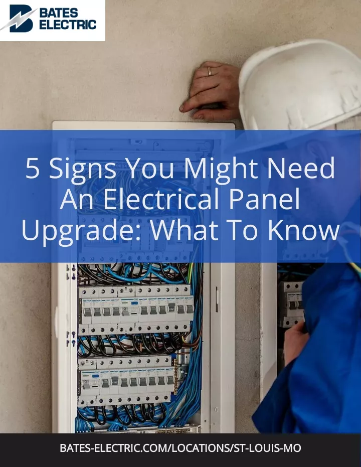 5 signs you might need an electrical panel
