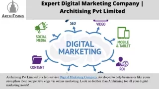 Expert Digital Marketing Company - Architising Pvt Limited