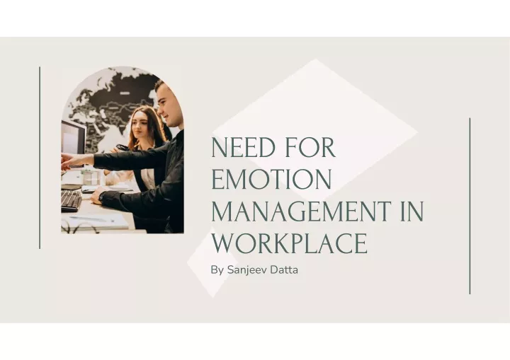 need for emotion management in workplace