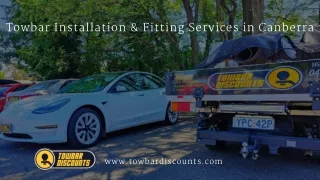 Towbar Installation & Fitting Services in Canberra