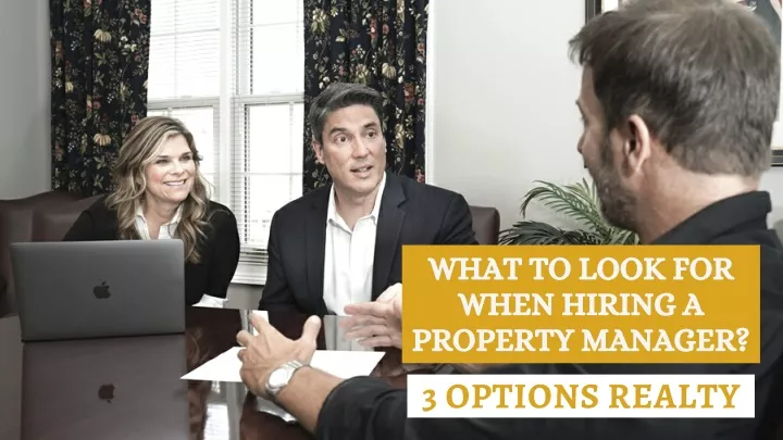 what to look for when hiring a property manager