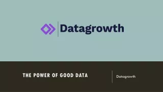 Data Process Automation – Datagrowth