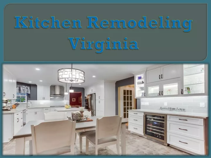 kitchen remodeling virginia