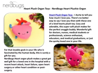 Stomach Plush Toys & Stomach Organ Toys - NerdBugs LLC - Nerdbugs Plush Toy Organs