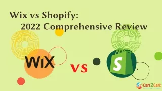 wix vs shopify 2022 comprehensive review