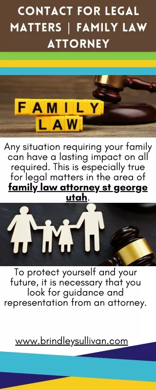 Contact For Legal Matters  Family Law Attorney