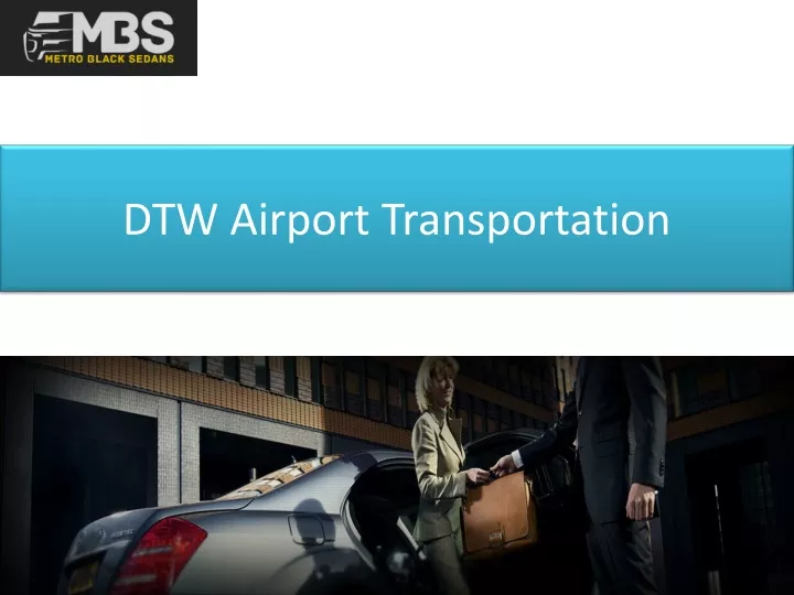 dtw airport transportation