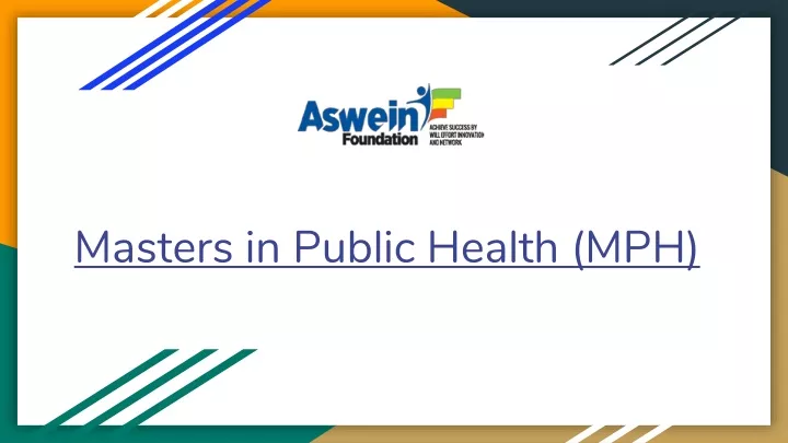 masters in public health mph