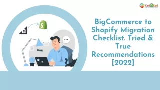 bigcommerce to shopify migration checklist tried