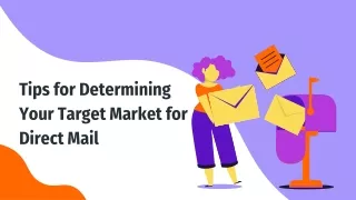 Tips for Determining Your Target Market for Direct Mail