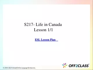 s217 life in canada