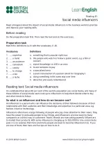 LearnEnglish-Reading-B1-Social-media-influencers - slide 1
