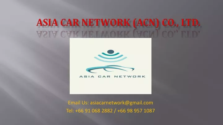 asia car network acn co ltd