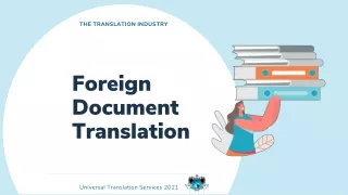 the translation industry
