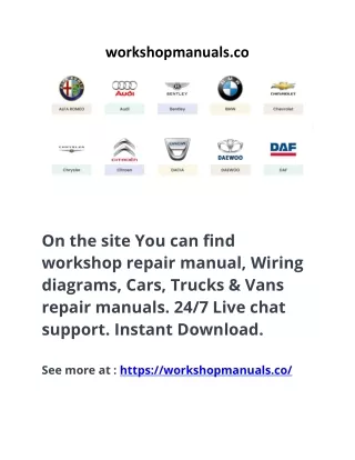 workshopmanuals co